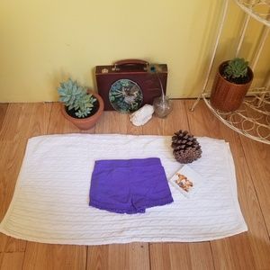 Purple toddler shorts